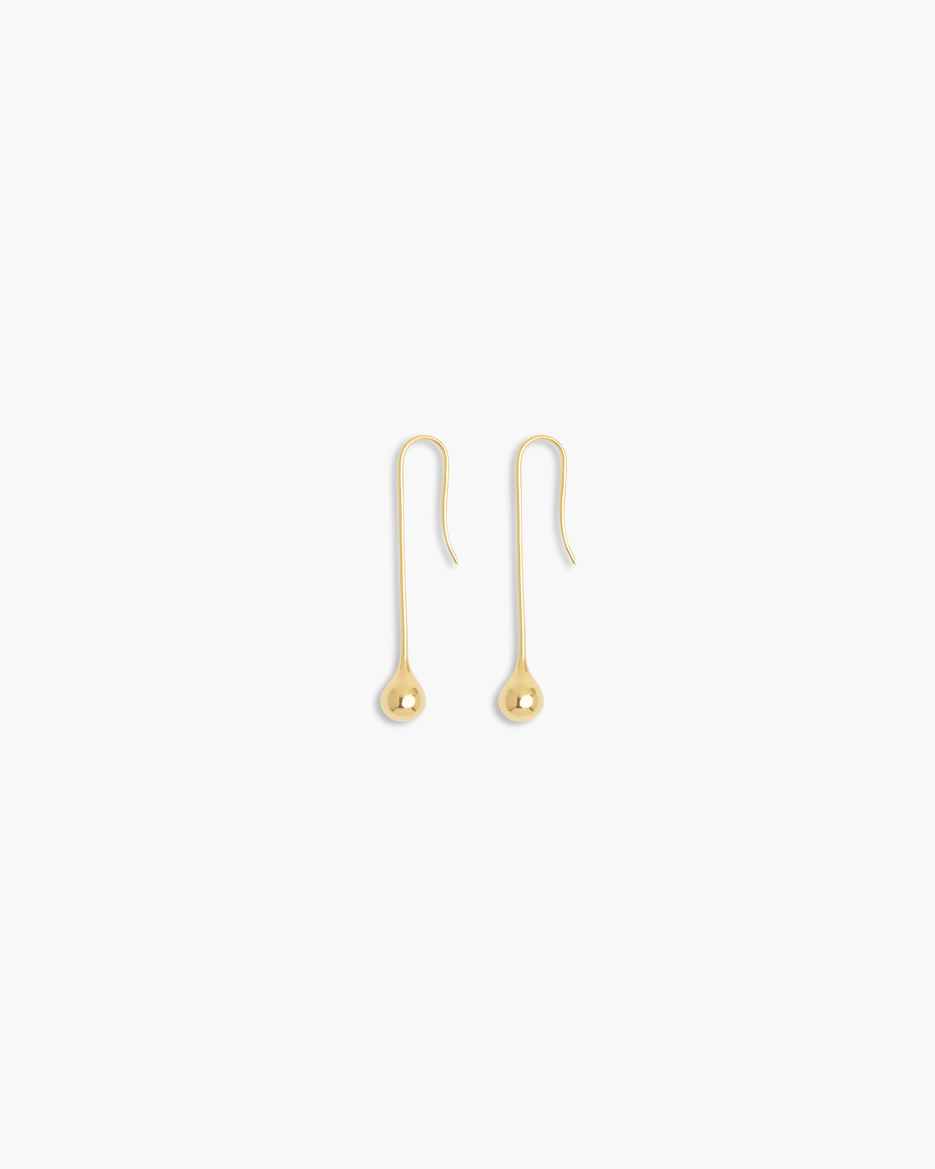 Datura Long Drop Earrings-1