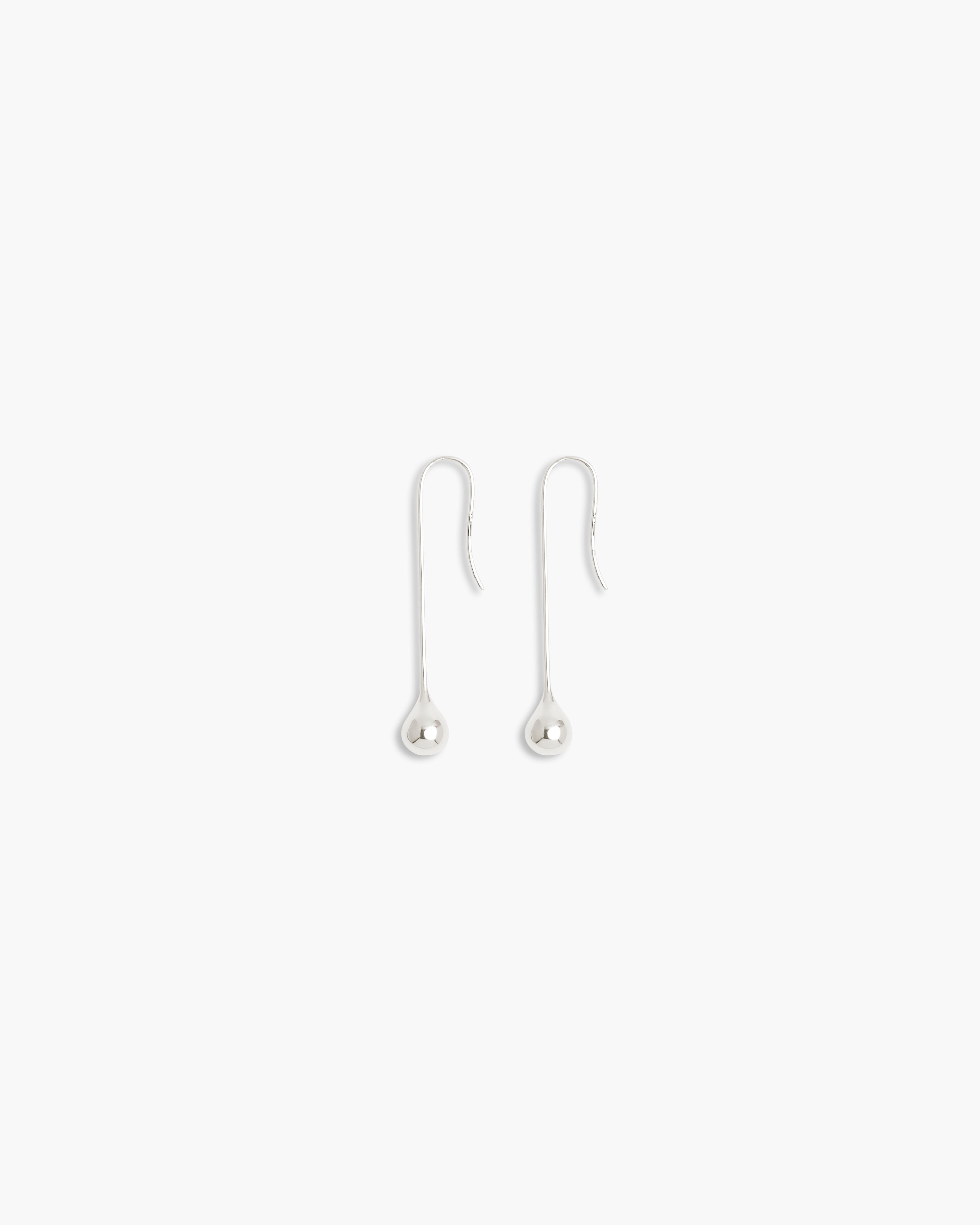 Datura Long Drop Earrings