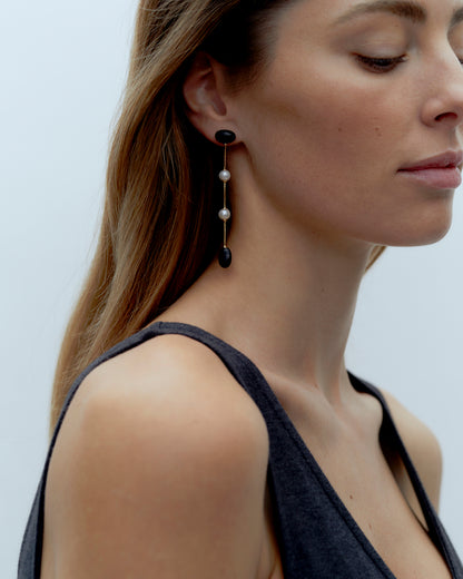 Dualism Long Earrings