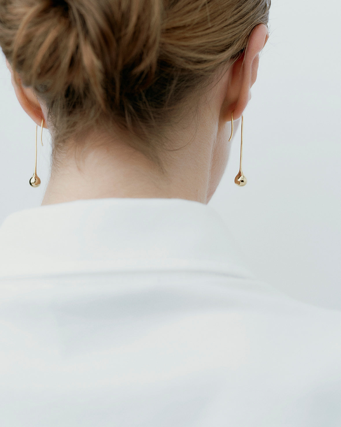 Datura Long Drop Earrings